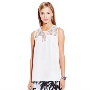 *Final Sale* Vince Camuto Sleeveless Blouse - XS